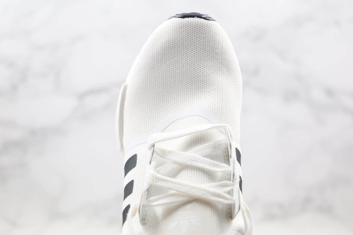 阿迪达斯Adidas NMD R1 OK W Primeknit Triple Black纯原版本爆米花跑鞋NMD白黑绿色原厂巴斯夫爆米花 货号:FW2699