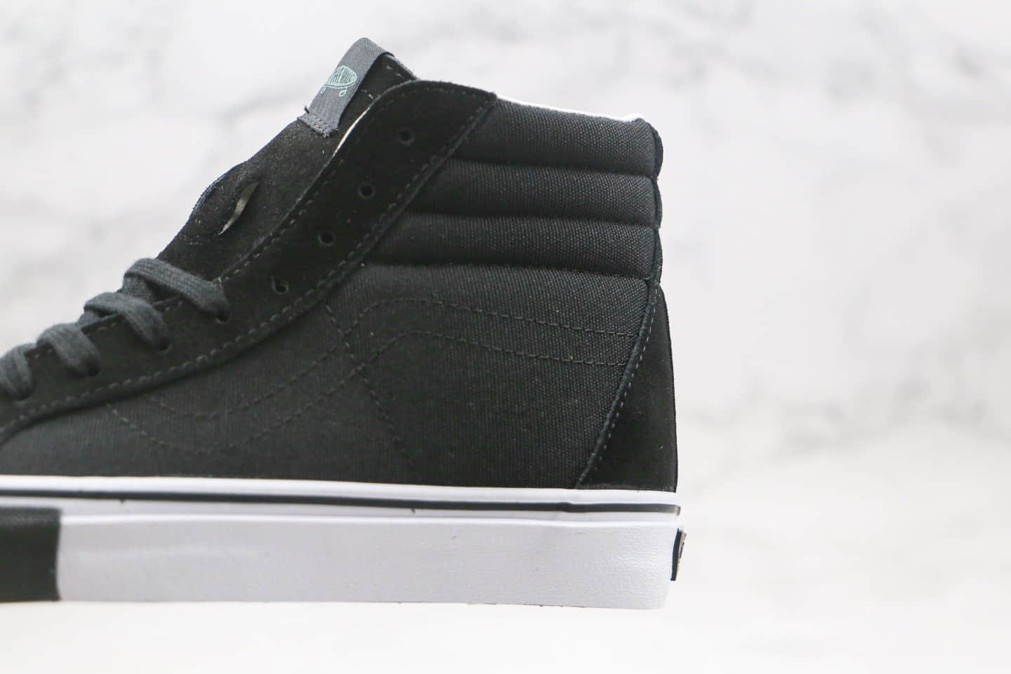万斯Vans Vault 2020 x H视频内容EN联名款公司级版本高帮军事风黑白色硫化板鞋原档案数据开发