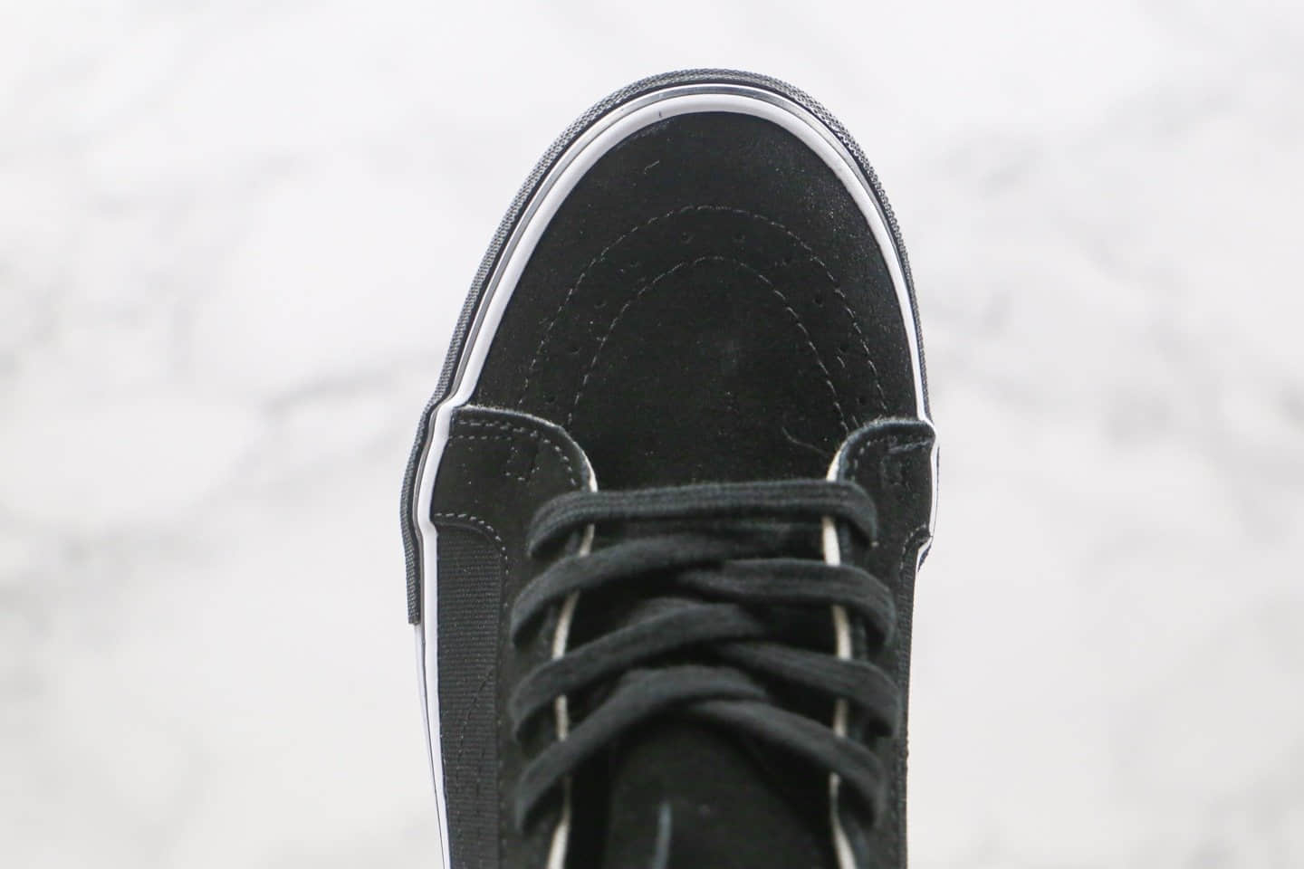 万斯Vans Vault 2020 x H视频内容EN联名款公司级版本高帮军事风黑白色硫化板鞋原档案数据开发