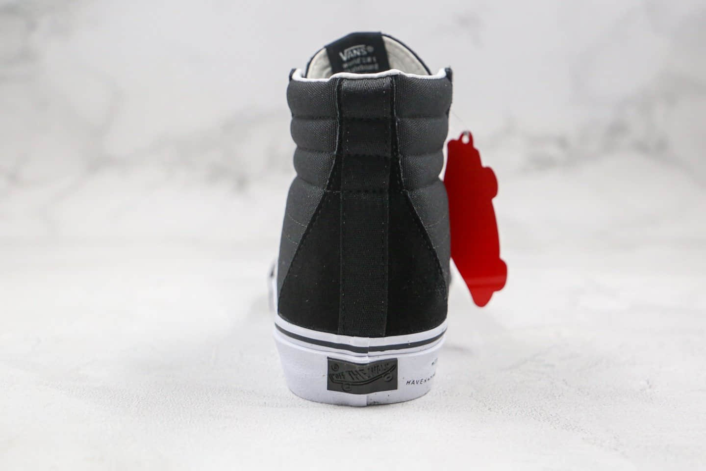 万斯Vans Vault 2020 x H视频内容EN联名款公司级版本高帮军事风黑白色硫化板鞋原档案数据开发
