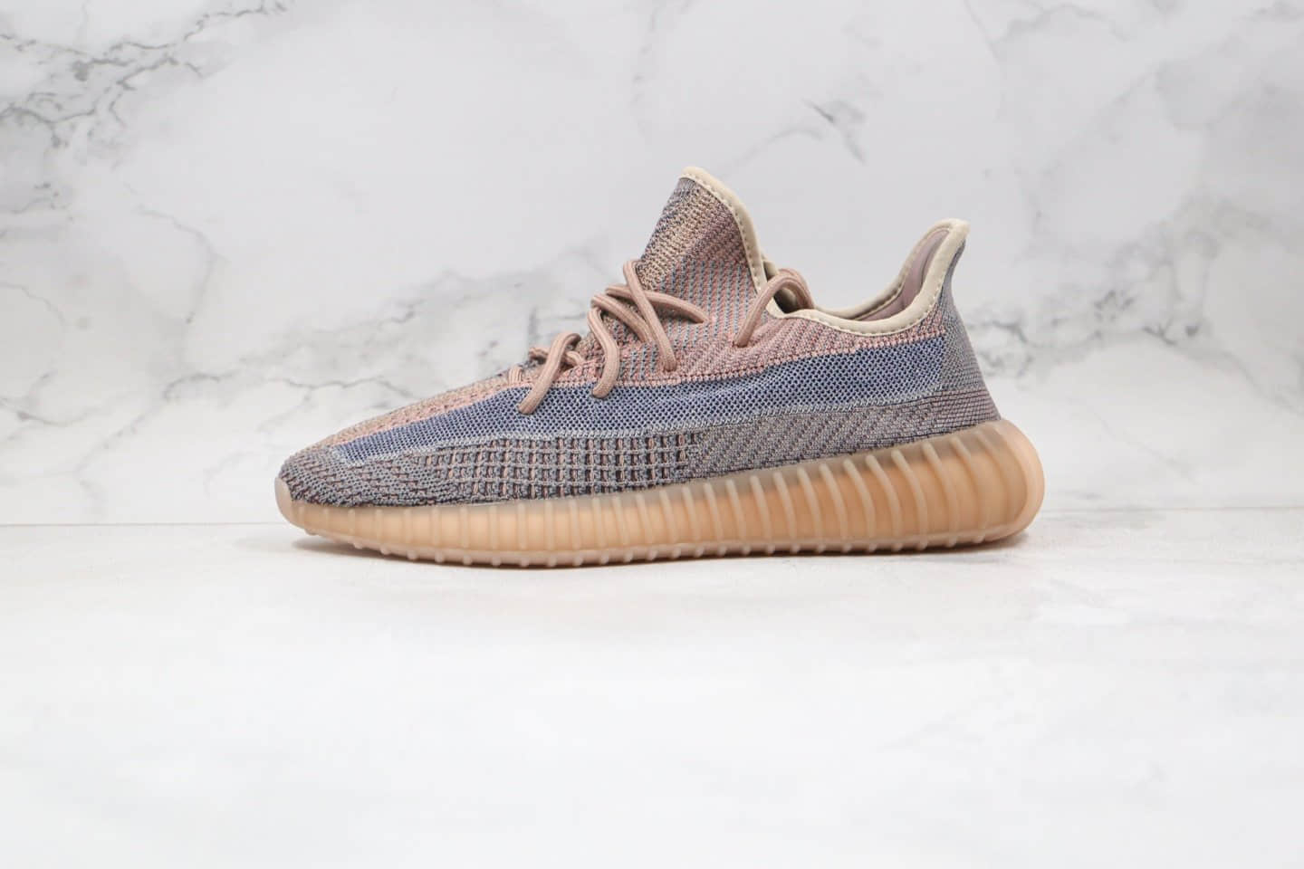 阿迪达斯adidas Yeezy Boost 350 V2 YECHER纯原版本椰子350V2爆米花跑鞋貂红水洗棕色原厂巴斯夫爆米花大底 (ID:56390) - 图片1