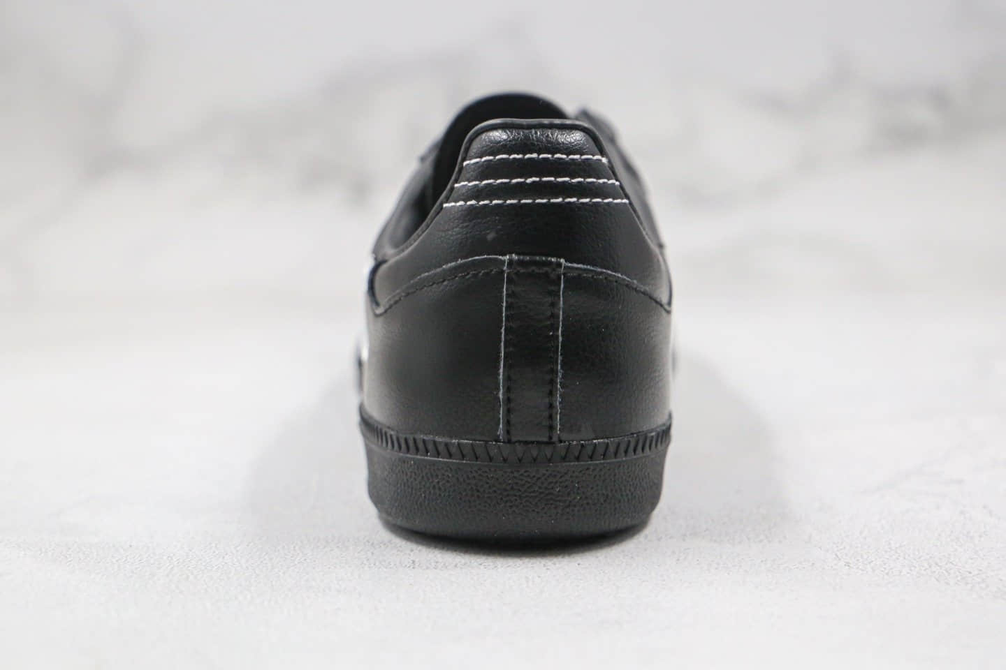 阿迪达斯Adidas Samba PLEASURES纯原版本桑巴字母印花黑色板鞋原盒原标原档案数据开发 货号:F35208