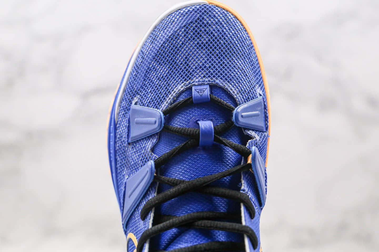 耐克Nike Kyrie 7 Pre Heat Ep纯原版本欧文7代实战篮球鞋蓝橙色内置气垫支持实战 货号:CT4080-400