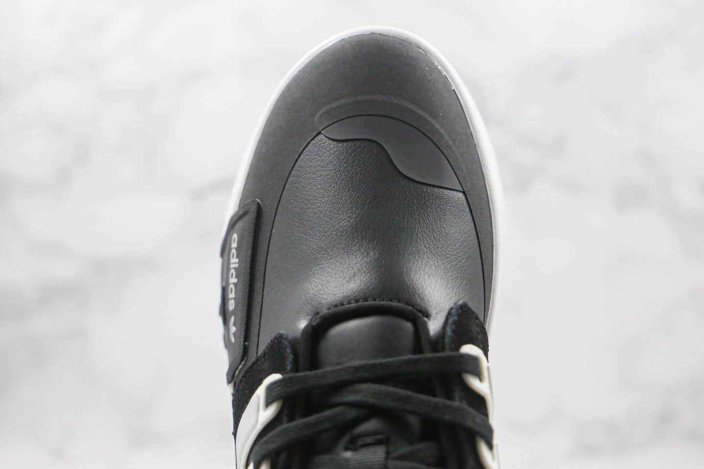 阿迪达斯Adidas EQT BASK ADV纯原版本三叶草支撑者系列皮面EQT黑白色复古慢跑鞋原鞋开模一比一打造 货号:FW4253