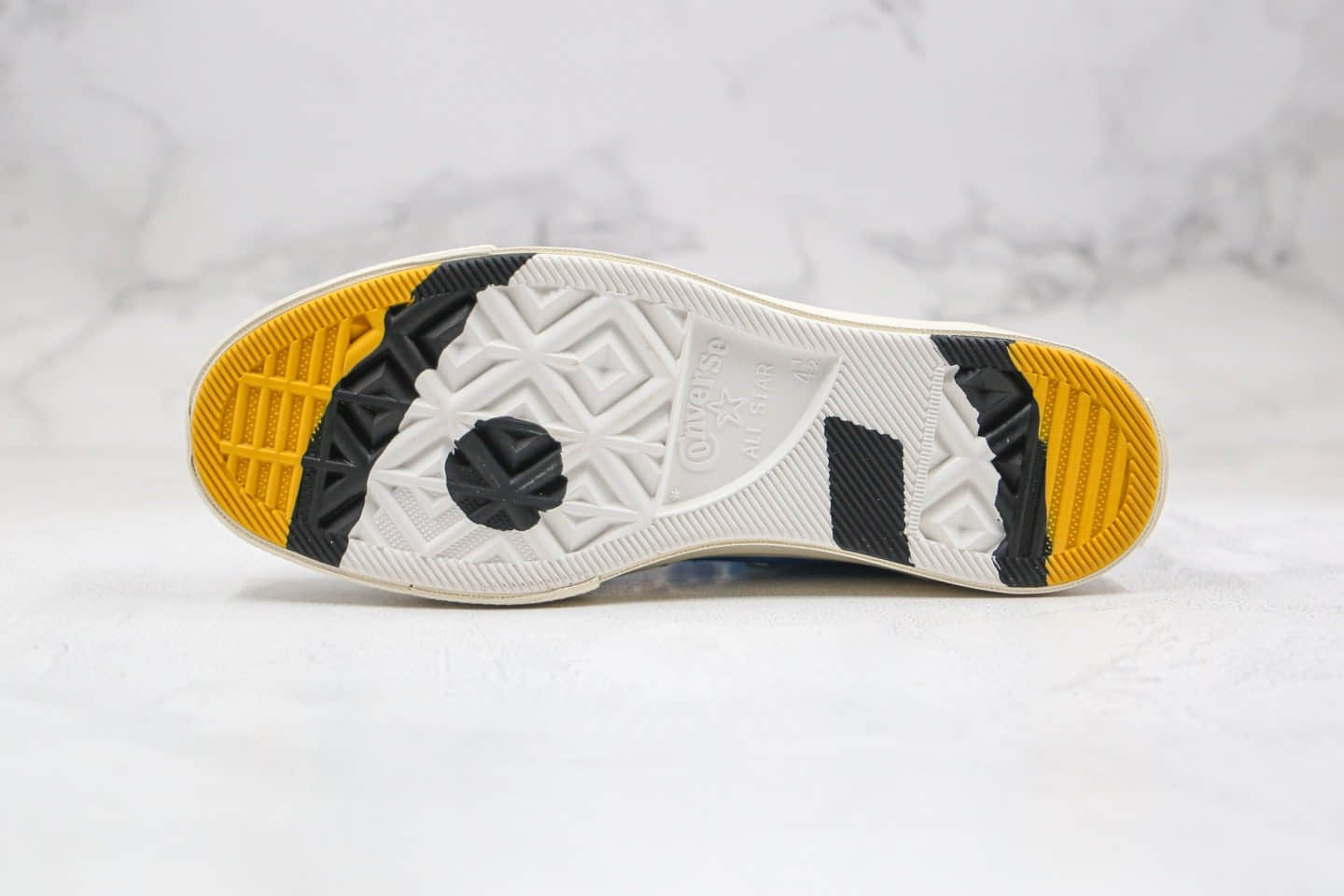 匡威Converse Chuck 70 x GOLF le FLEUR公司级版本高帮小花彩虹色帆布鞋原盒原标 货号:169910C