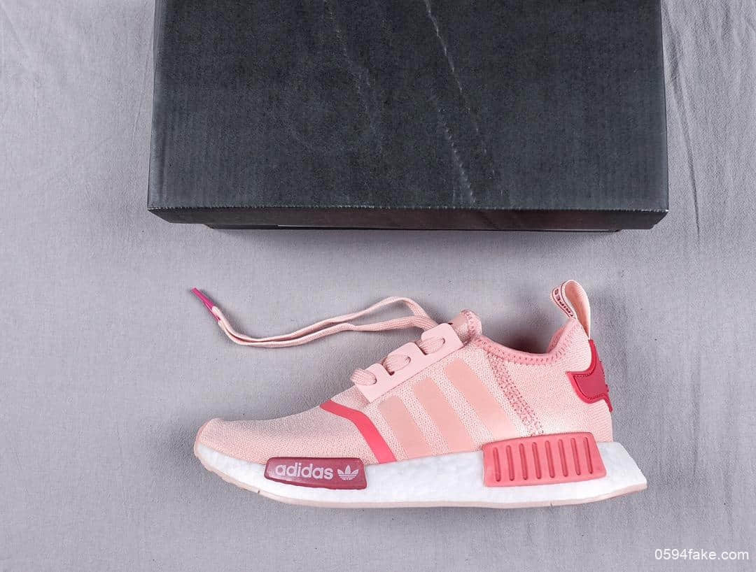阿迪达斯Adidas NMD R1 Primeknit Triple Black针织面原装进口Boost原料高密度弹性针织首发新配色 (ID:5752) - 图片1