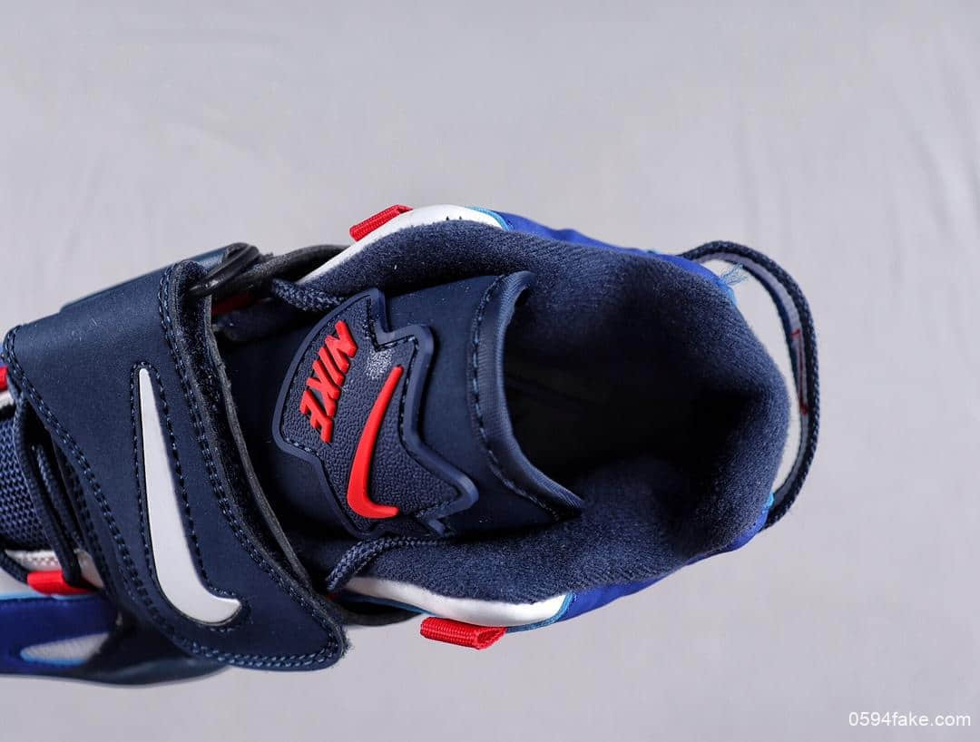 耐克Nike Air Barrage Mid QS Black White Purple火力攻击系列男士复古中帮文化篮球鞋橄榄球训练鞋 货号：敏感内容9329-005