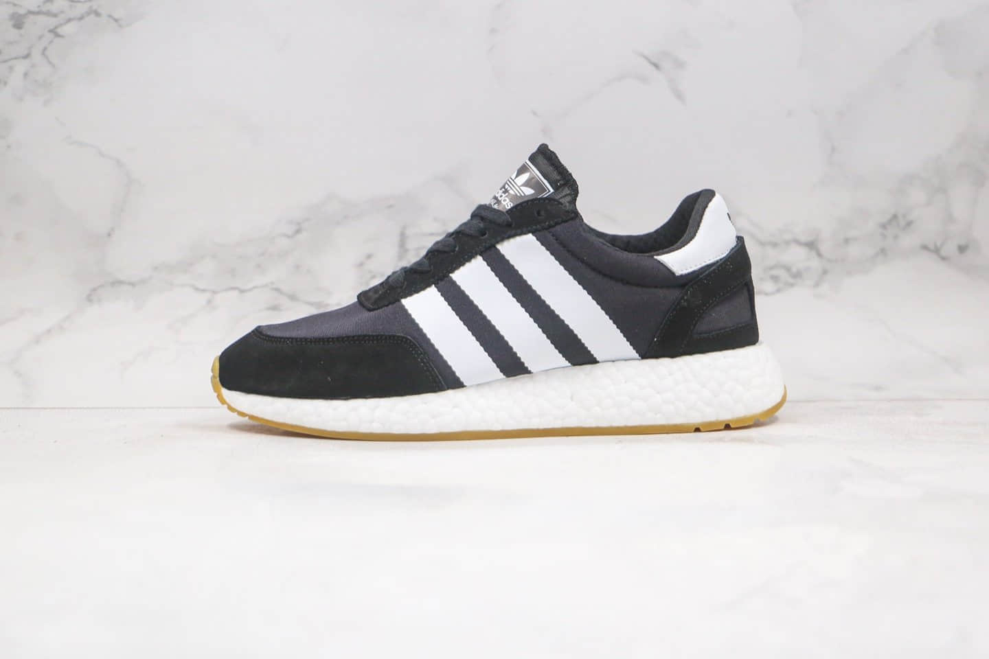 阿迪达斯Adidas Boost L-5923纯原版本三叶草爆米花跑鞋黑白色原盒原标原档案数据开发 (ID:59520) - 图片1
