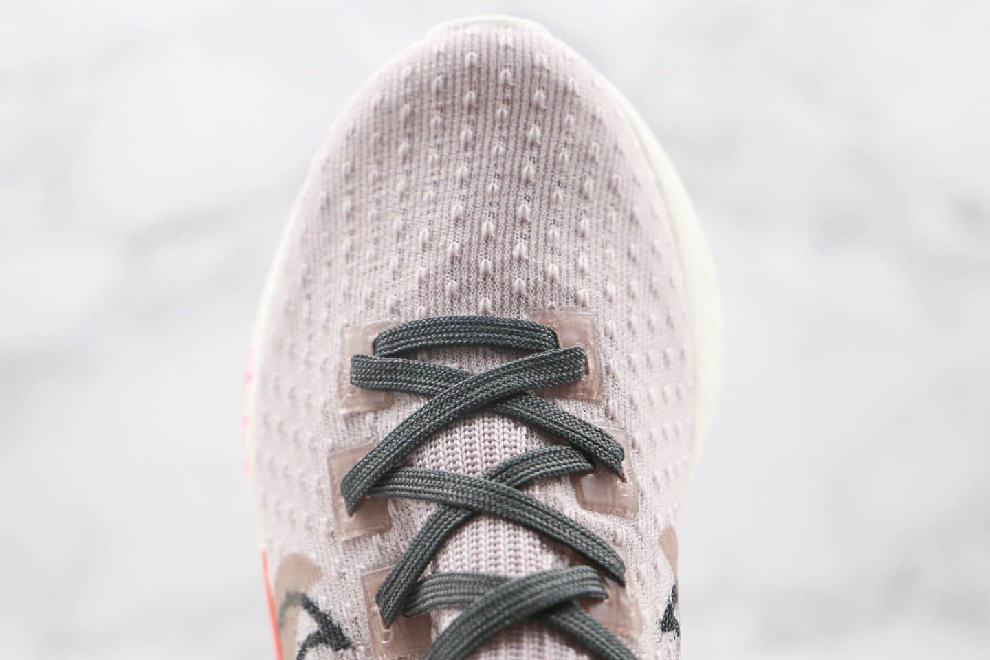 耐克Nike Epic React Flyknit纯原版本藕粉色瑞亚编织透气跑步鞋原档案数据开发 货号:敏感内容4372-500