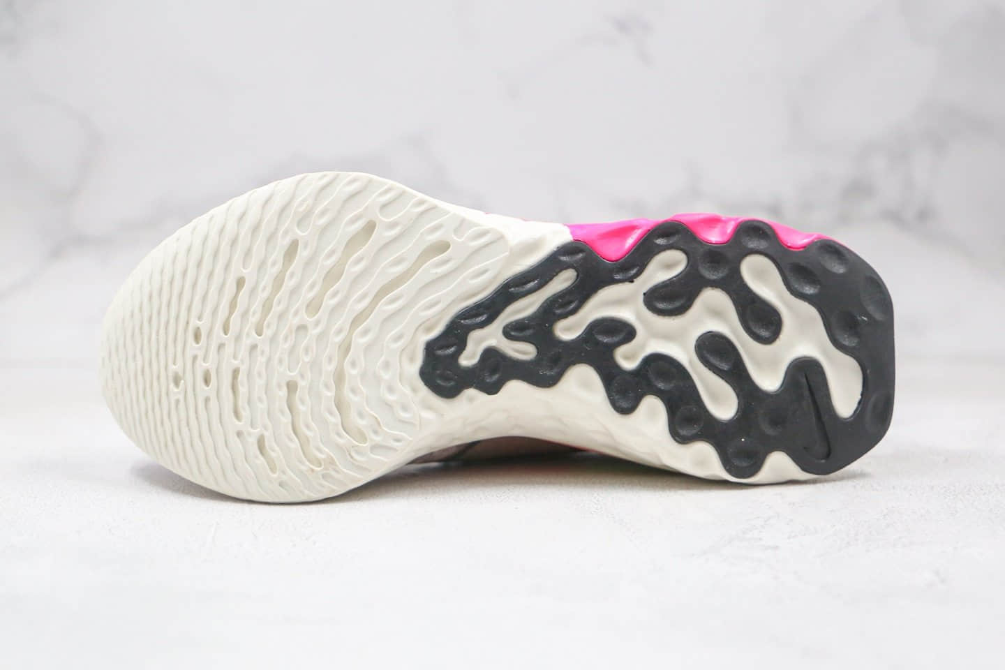耐克Nike Epic React Flyknit纯原版本藕粉色瑞亚编织透气跑步鞋原档案数据开发 货号:敏感内容4372-500