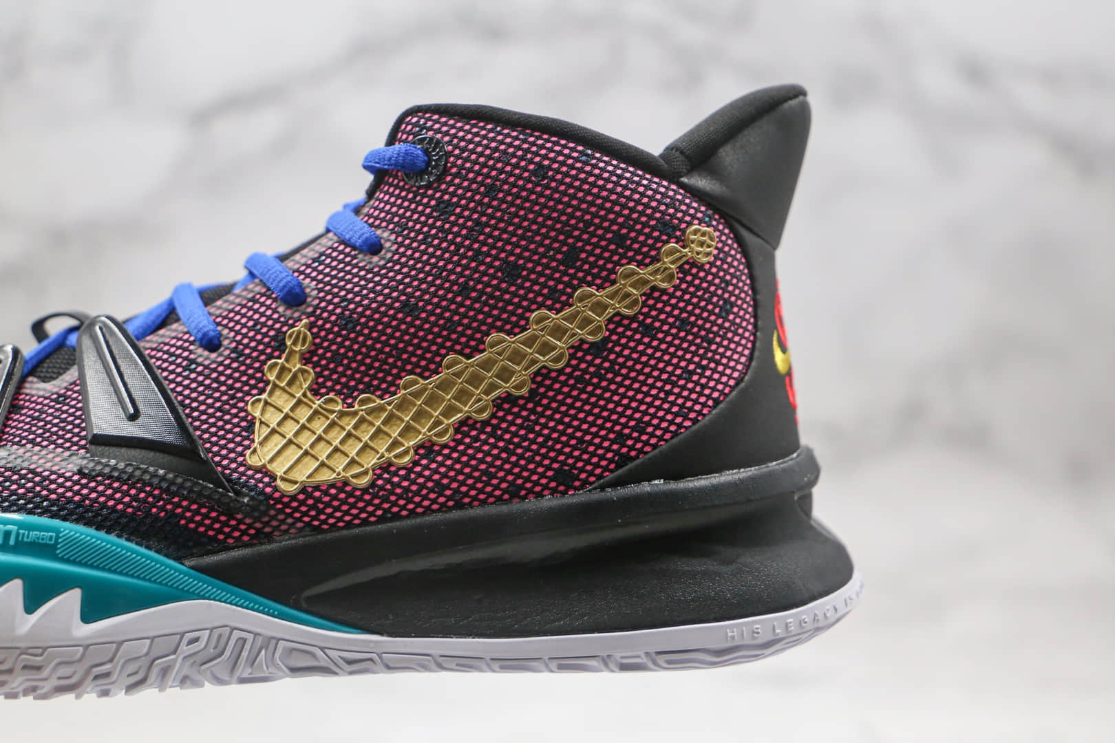耐克Nike Kyrie 7 Pre Heat Ep纯原版本欧文7代紫金中国结配色篮球鞋内置气垫支持实战 货号:CQ9327-006
