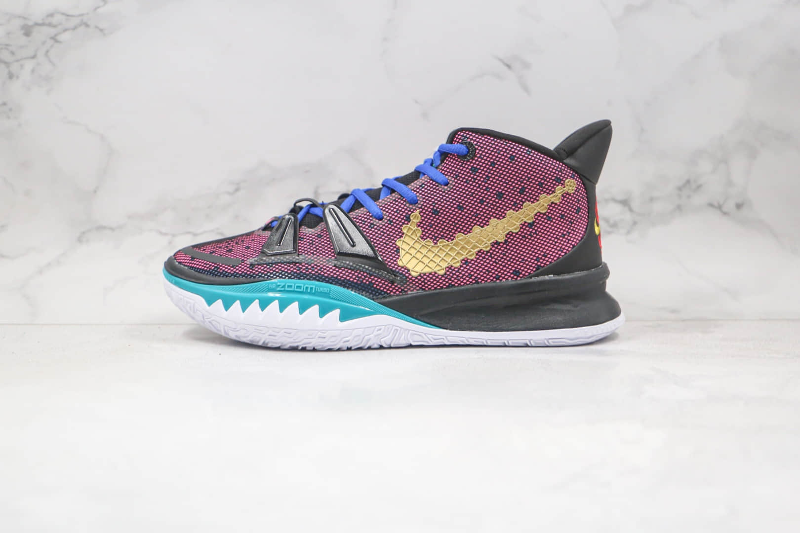 耐克Nike Kyrie 7 Pre Heat Ep纯原版本欧文7代紫金中国结配色篮球鞋内置气垫支持实战 货号:CQ9327-006