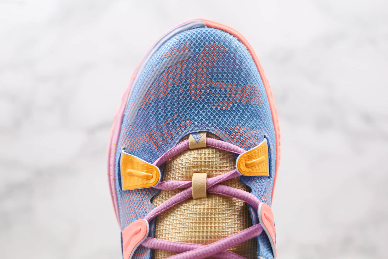 耐克Nike Kyrie 7 EXPRESSIONS纯原版本欧文7代艺术主题蓝粉色篮球鞋内置气垫支持实战 货号:DC0589-003