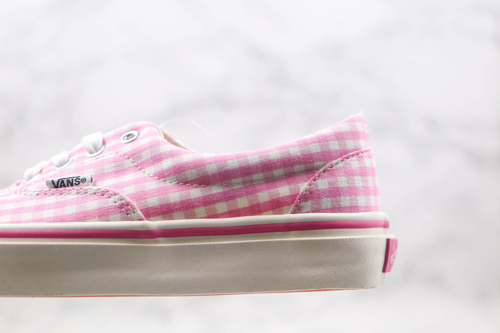 万斯Vans Vault x 敏感内容G Girl公司级版本低帮支线联名款格子粉色硫化板鞋原盒原标内置钢印