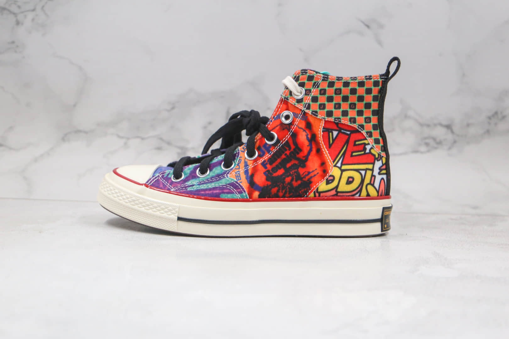 匡威Converse Chuck 70 1970s公司级版本高帮扎染硫化休闲帆布鞋原档案数据开发原厂硫化大底 (ID:60430) - 图片1