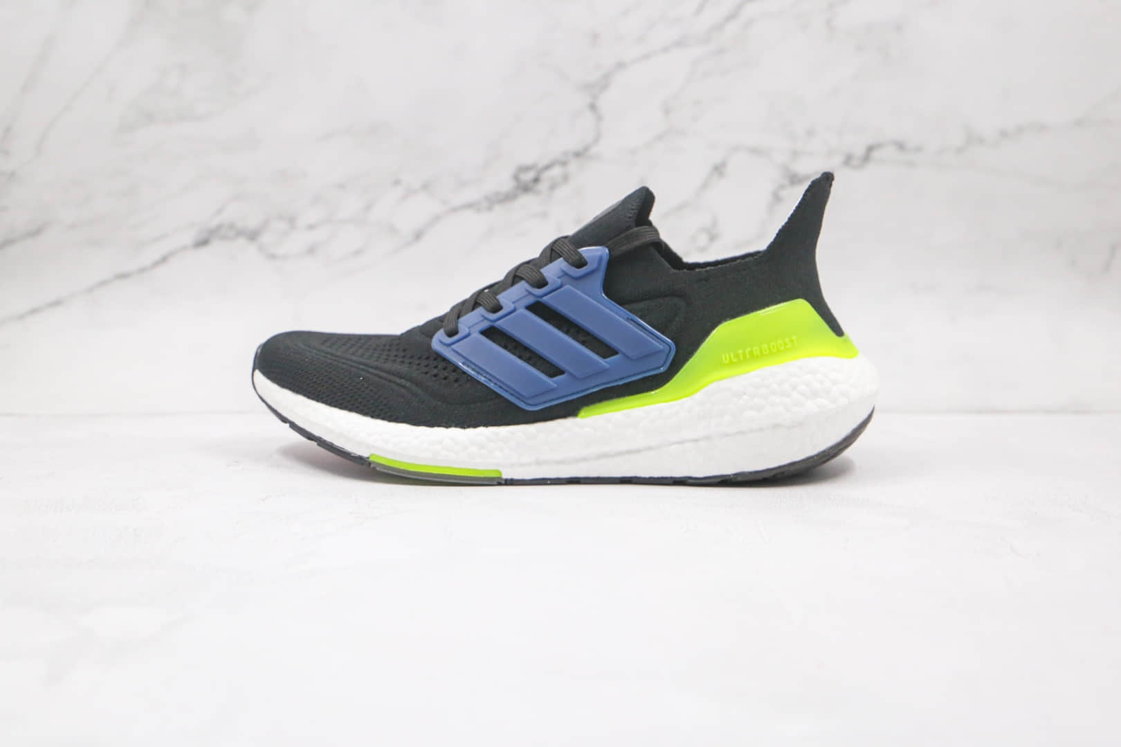 阿迪达斯adidas ultra boost 2021纯原版本爆米花跑鞋UB7.0黑蓝绿色原盒原标 (ID:61263) - 图片1