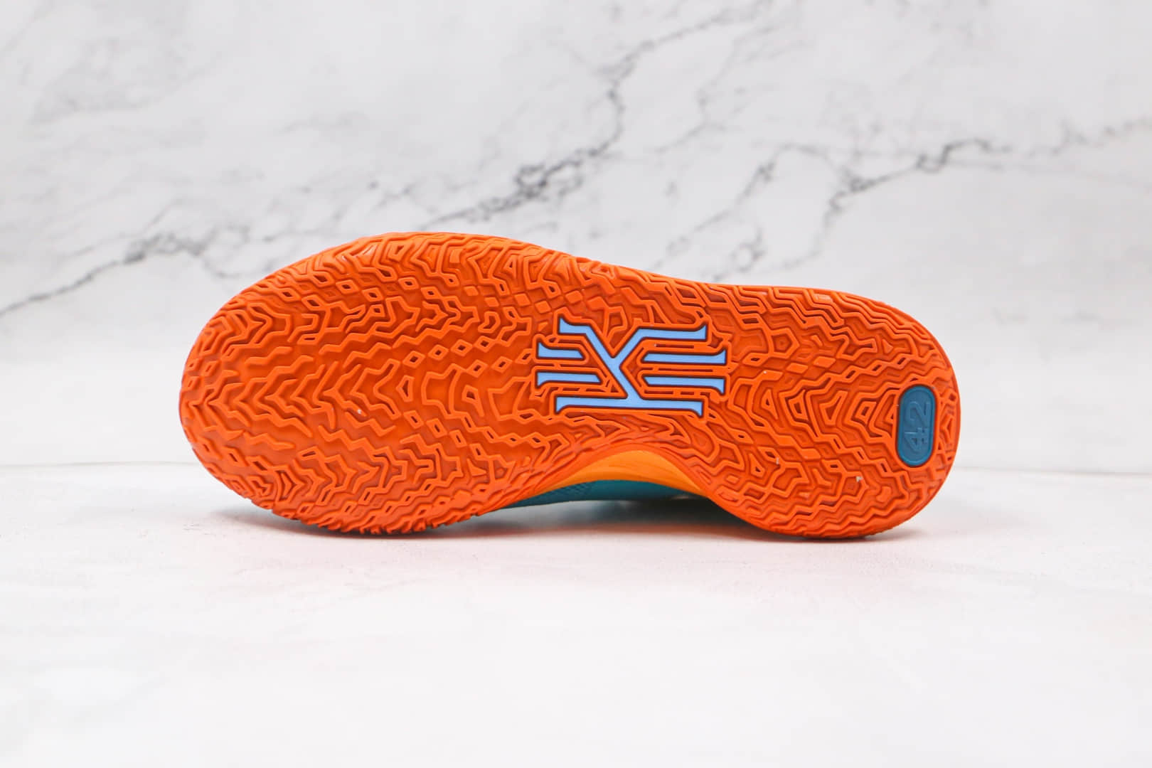 耐克Nike Kyrie 7 Ep纯原版本欧文7代蓝橘色篮球鞋内置气垫支持实战 货号:CT1137-900