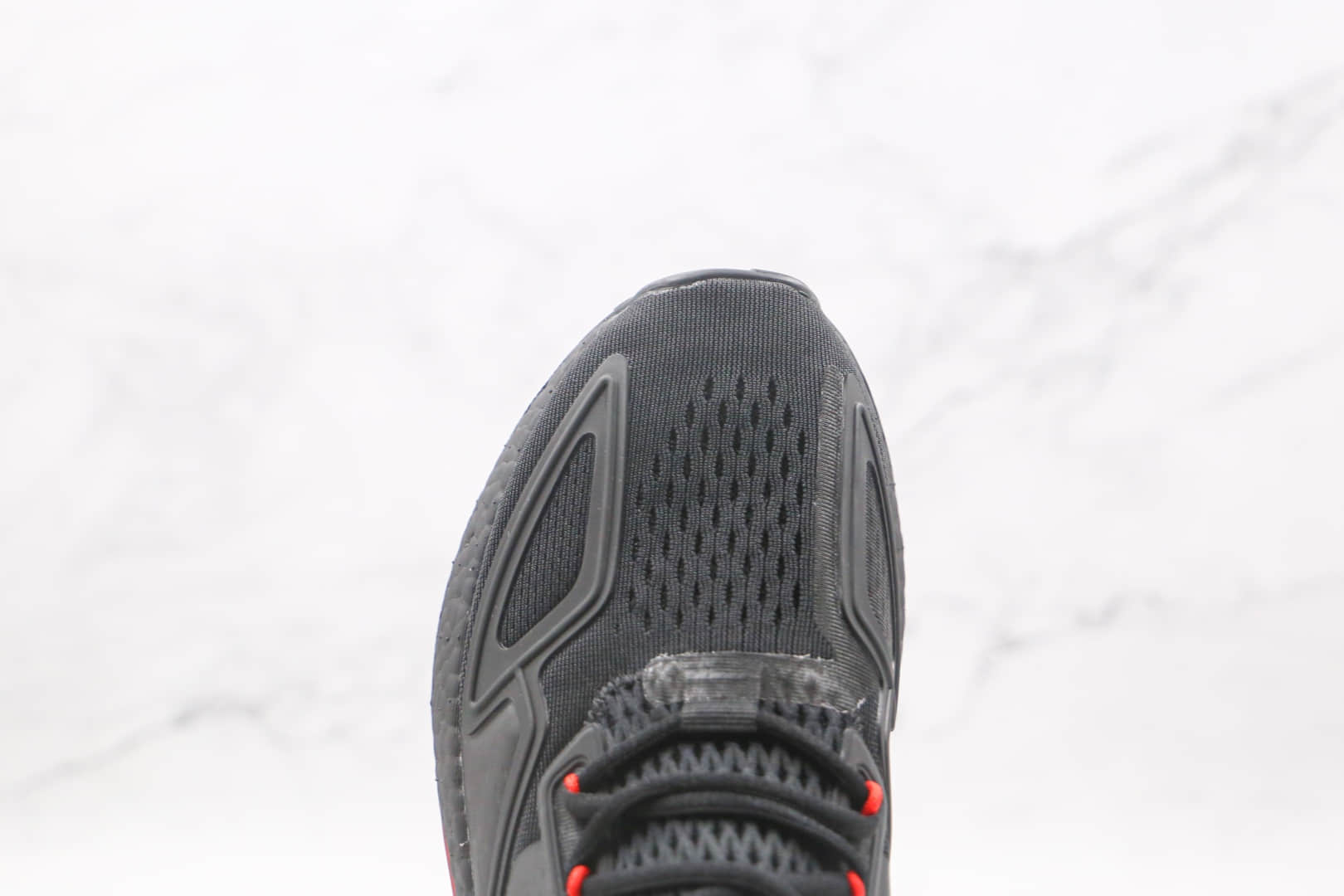 阿迪达斯Adidas ZX 2K BOOST纯原版本三叶草ZX 2K黑红爆米花跑鞋原档案数据开发 货号:FZ4641