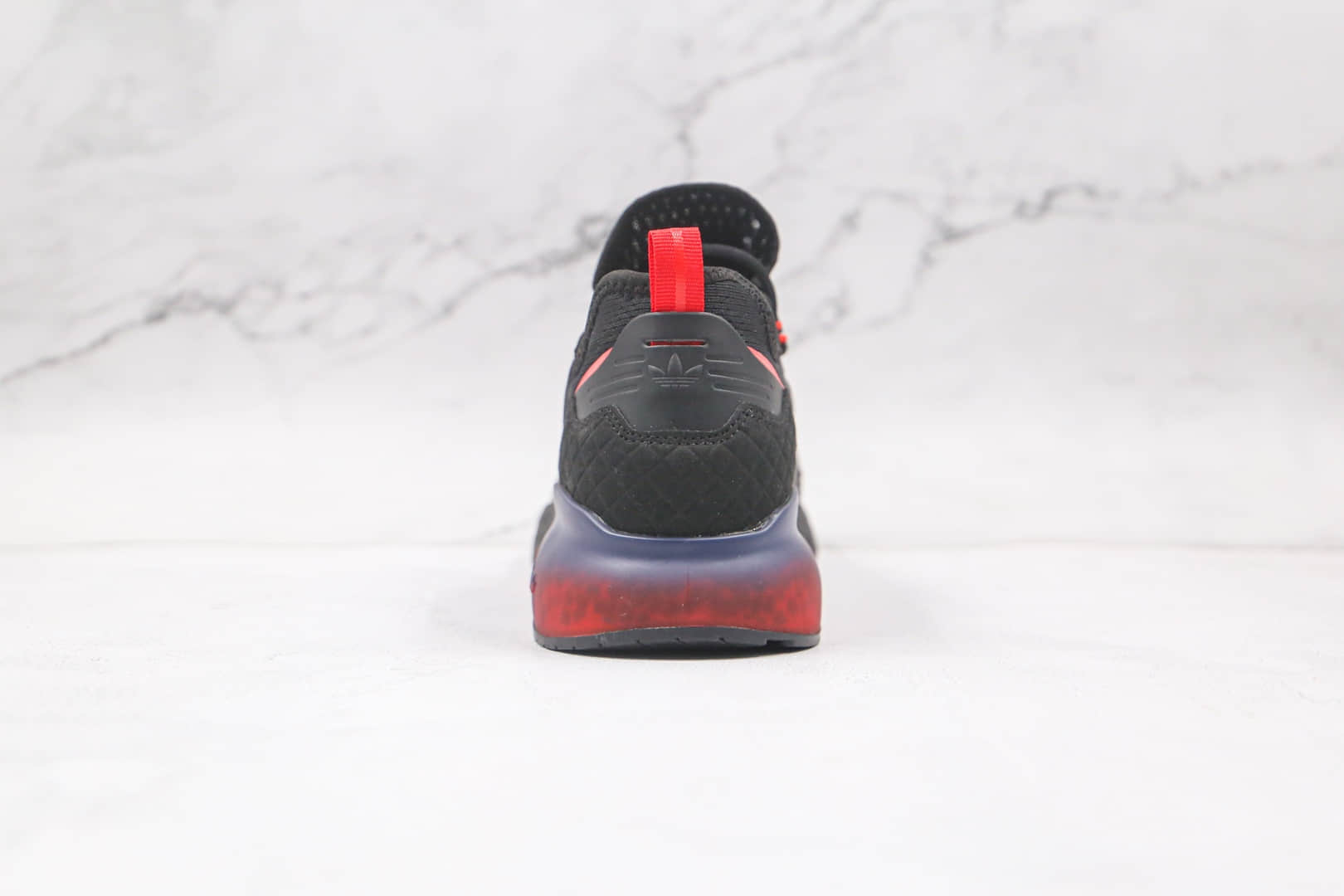 阿迪达斯Adidas ZX 2K BOOST纯原版本三叶草ZX 2K黑红爆米花跑鞋原档案数据开发 货号:FZ4641