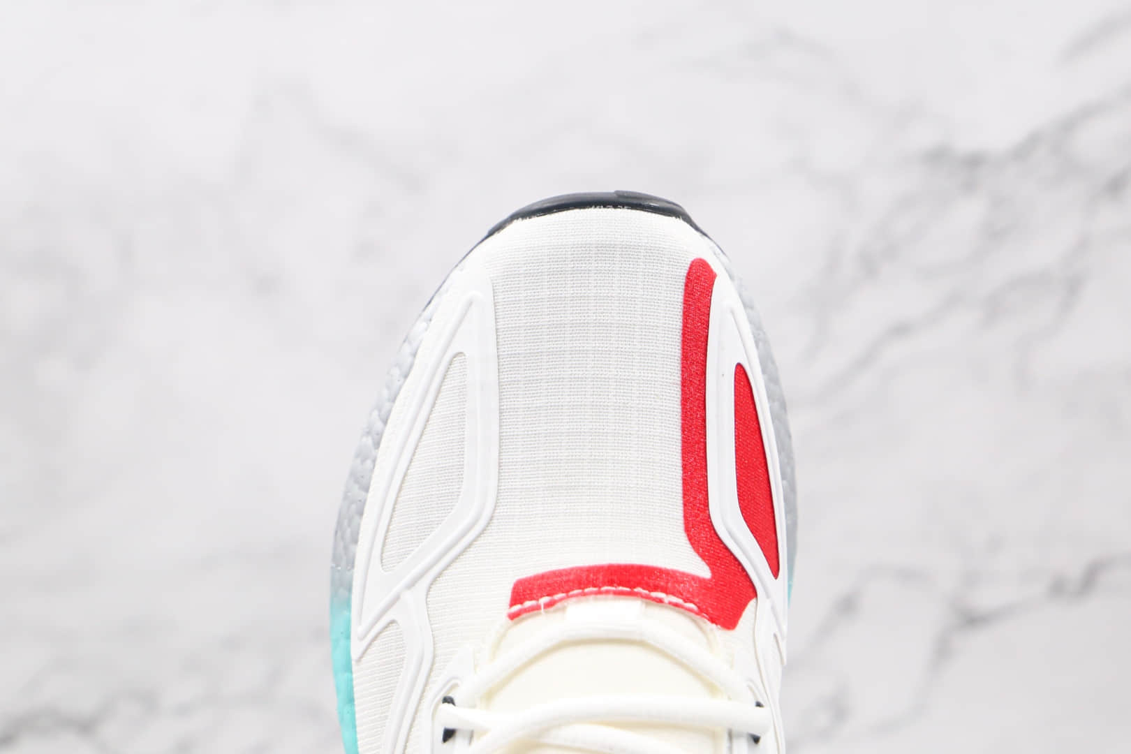 阿迪达斯Adidas Originals ZX 2K Boost纯原版本三叶草爆米花ZX 2K白灰红蓝色跑鞋原档案数据开发 货号:FY7054
