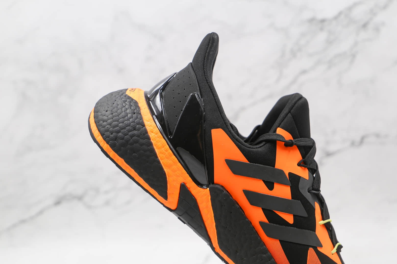 阿迪达斯Adidas X9000L4 Boost纯原版本爆米花X9000L4黑橙色跑鞋原楦头纸板打造 货号:G54885
