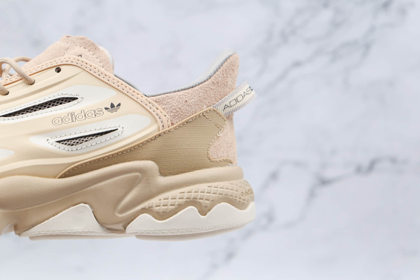 阿迪达斯Adidas Ozweego adiPENE纯原版本水管老爹鞋2.0皮面土敏感内容老爹鞋原楦头纸板打造 货号:GZ7280