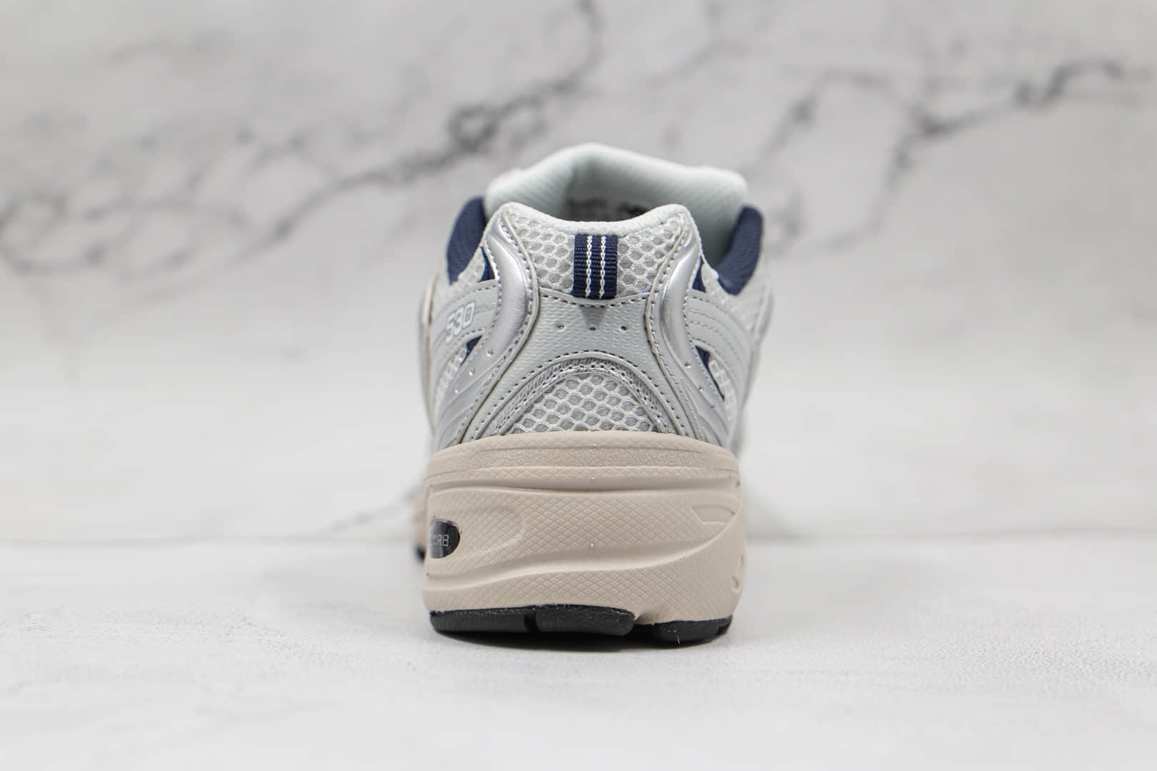 新百伦New Balance 530纯原版本复古慢跑鞋NB530银灰色老爹鞋原盒原标 货号:MR530KA