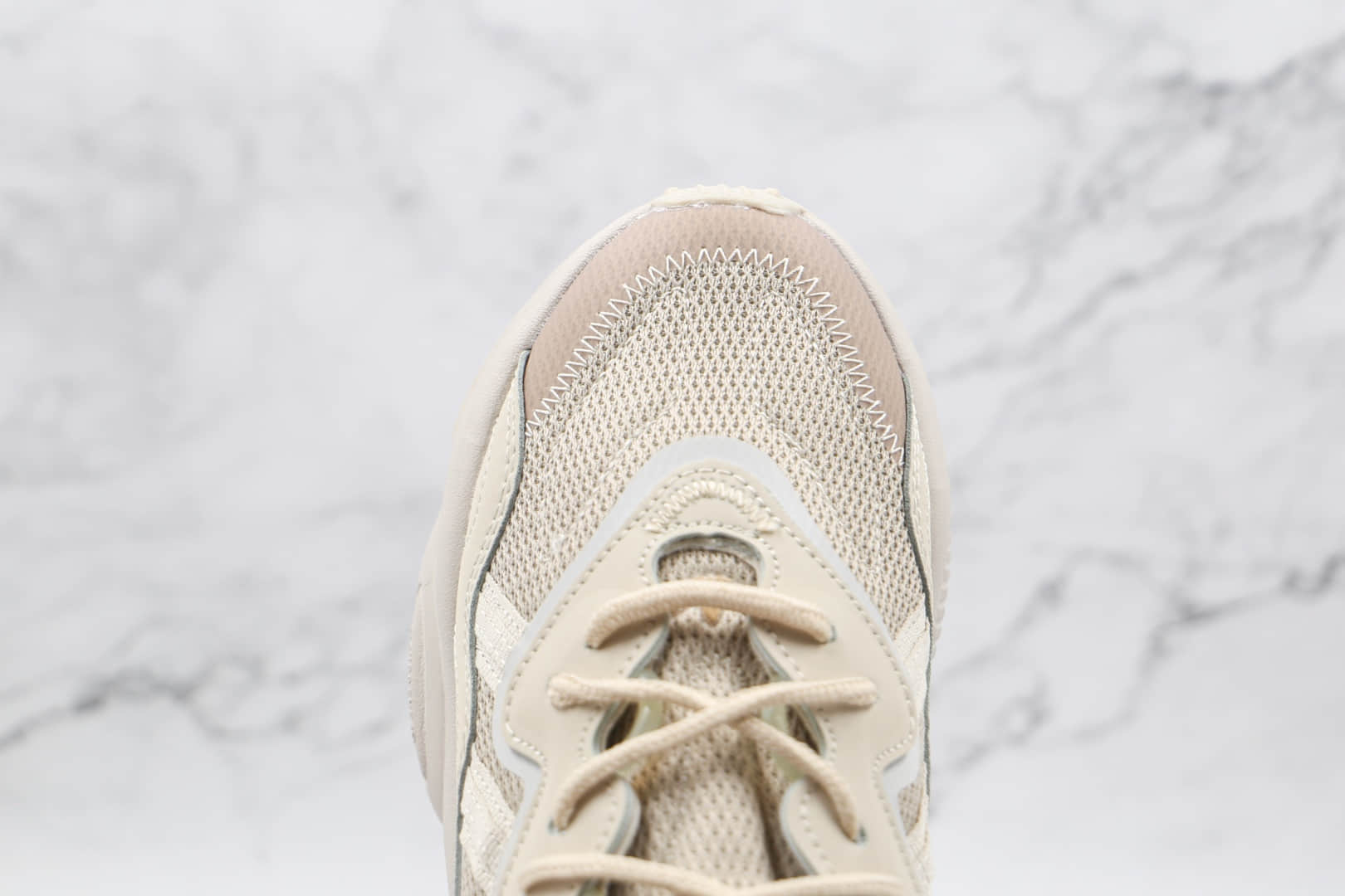 阿迪达斯Adidas Originals Ozweego纯原版本米白色水管老爹鞋3M网面复古休闲鞋原盒原标 货号:Q46167