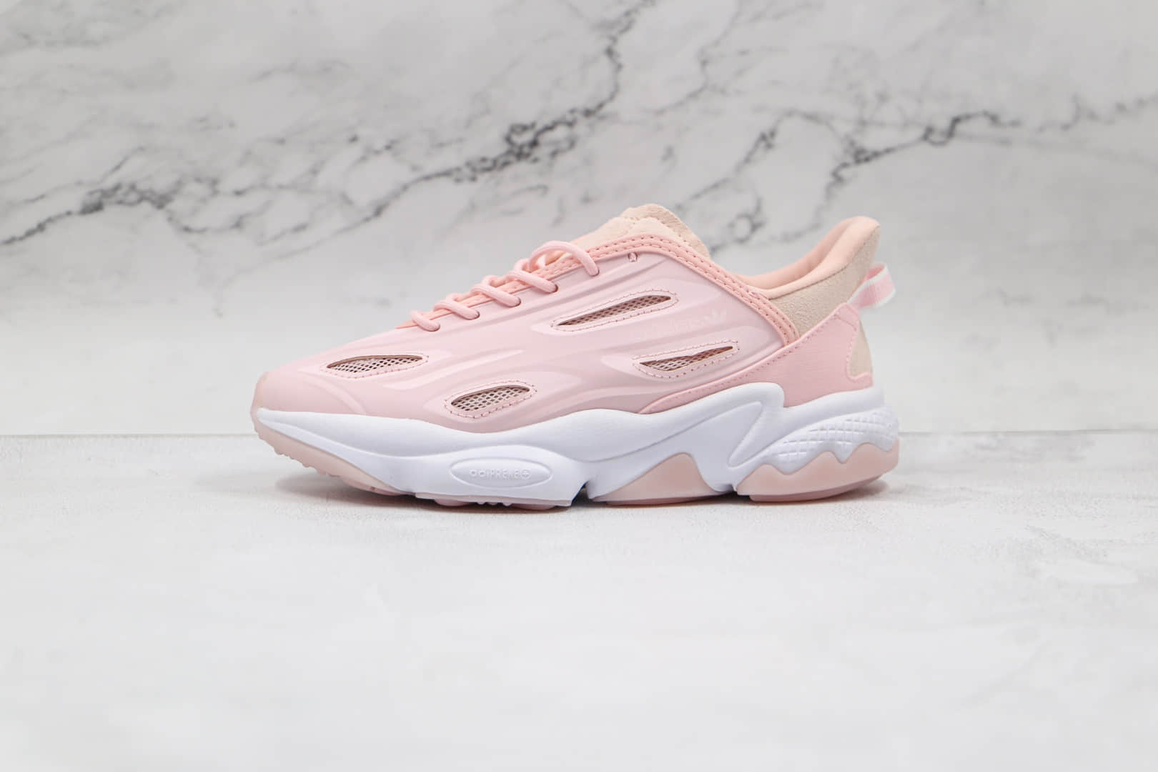 阿迪达斯Adidas original Ozweego Celox纯原版本水管二代皮面粉色复古老爹鞋原盒原标原楦头纸板打造 (ID:64158) - 图片1
