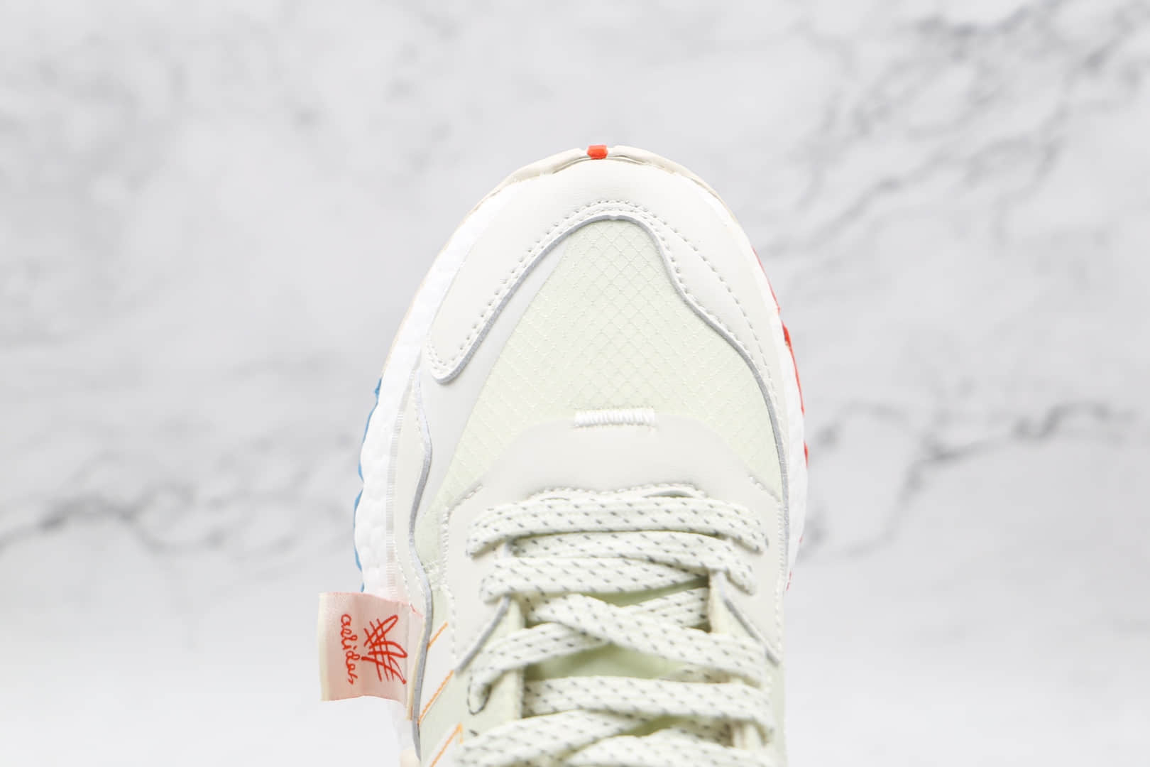 阿迪达斯Adidas Nite Jogger 2019 Boost纯原版本夜行者一代米白色涂鸦3M反光爆米花跑鞋原鞋开模一比一打造 货号:CZ3045