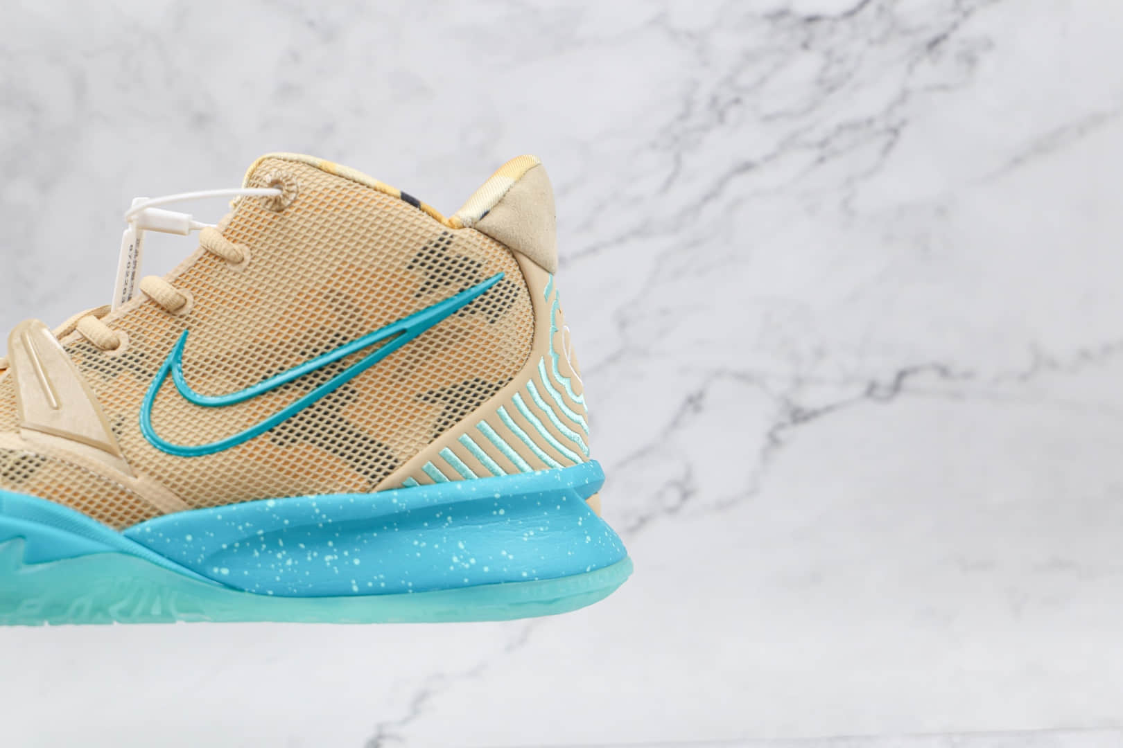 耐克Nike Kyrie 7 HorusEP x Concepts联名款纯原版本欧文7代黄蓝夏日配色篮球鞋内置气垫支持实战 货号:CT4080-207
