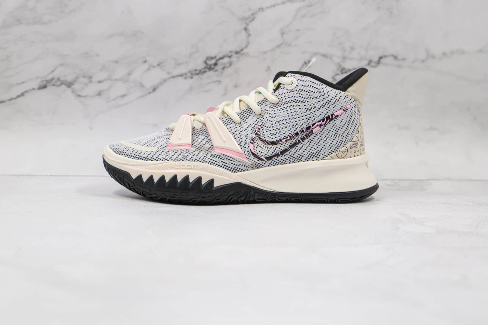 耐克NiKe Kyrie 7 Horus EP x Concepts联名款白粉蓝欧文7代篮球鞋内置气垫支持实战 (ID:64499) - 图片1