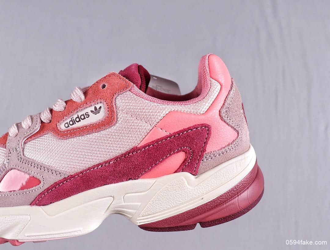 阿迪达斯Adidas Originals Falcon公司级复古运动透气老爹鞋杨幂Angela baby同款 货号:EG5648