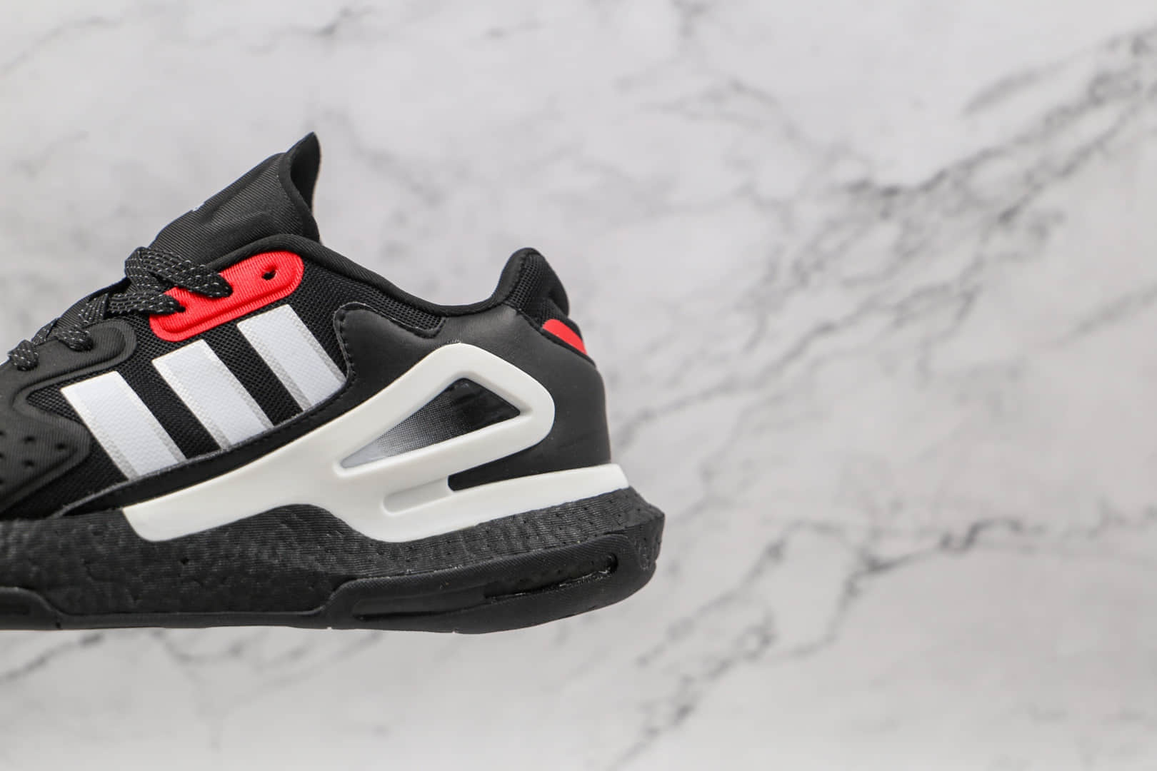 阿迪达斯Adidas Day Jogger 2020 Boost纯原版本夜行者二代黑白红色陈奕迅同款爆米花跑鞋原鞋开模一比一打造 货号:GZ2717