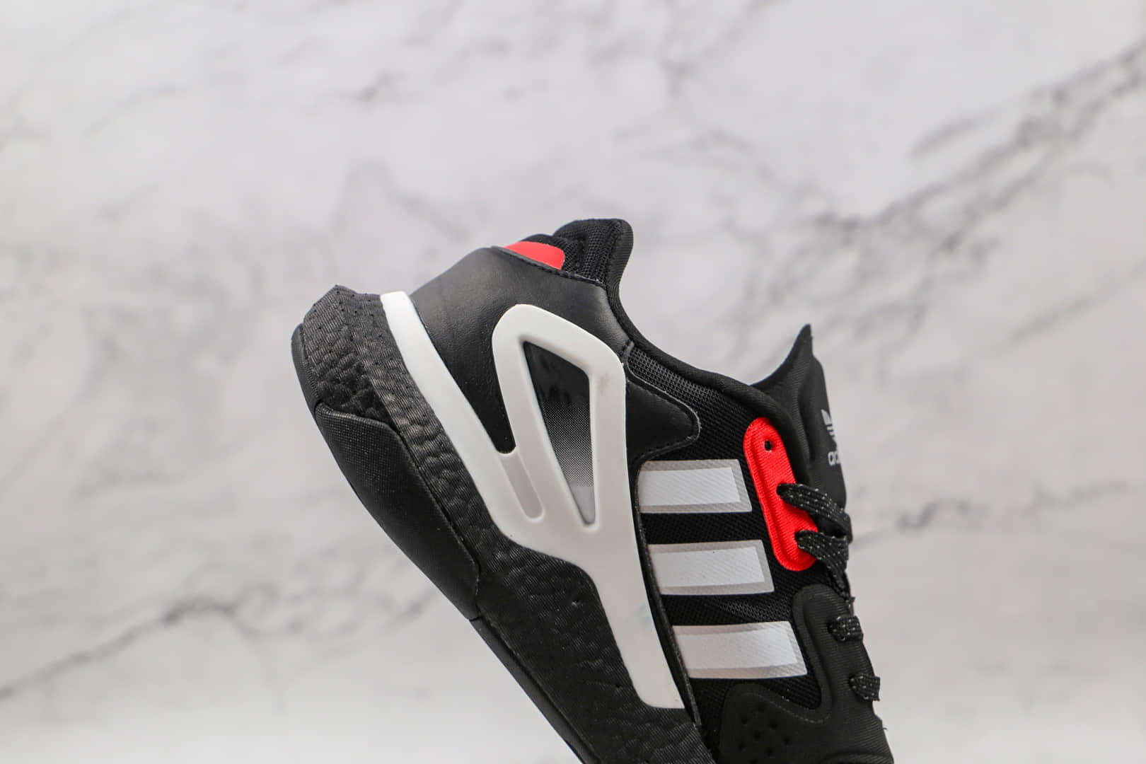 阿迪达斯Adidas Day Jogger 2020 Boost纯原版本夜行者二代黑白红色陈奕迅同款爆米花跑鞋原鞋开模一比一打造 货号:GZ2717