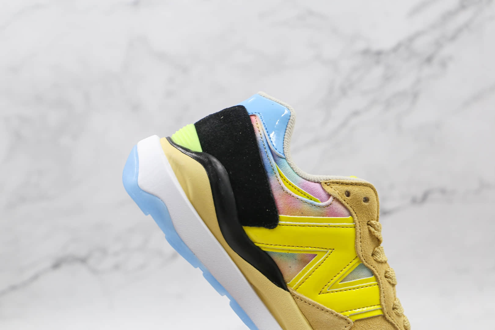 新百伦New Balance 5740纯原版本柠檬敏感内容NB5740复古老爹鞋原盒原标 货号：M5740LY