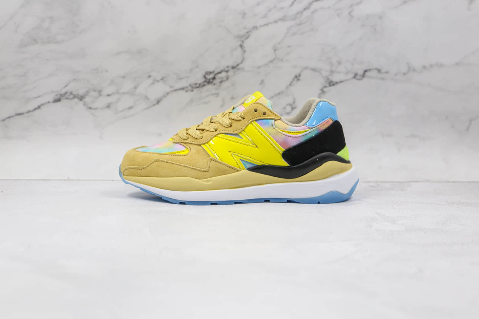 新百伦New Balance 5740纯原版本柠檬敏感内容NB5740复古老爹鞋原盒原标 (ID:64856) - 图片1