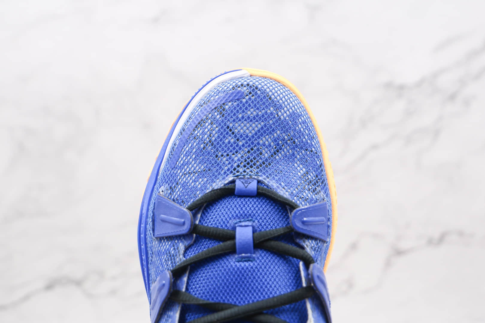 耐克Nike Kyrie 7 Sisterhood欧文7代蓝橙色实战篮球鞋原楦头纸板打造 货号:CQ9327-400