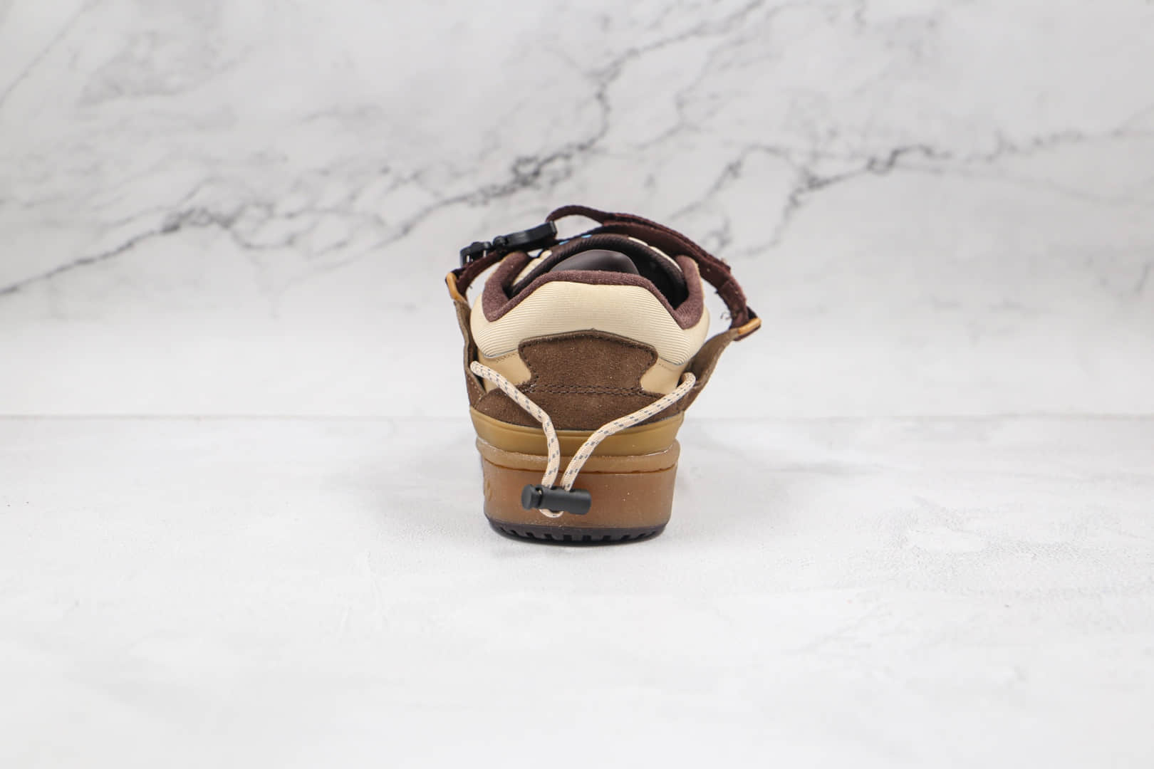 阿迪达斯adidas Forum Buckle Low The First Café x Bad Bunny联名款纯原版本复古小麦色板鞋原楦头纸板打造 货号:GW0264