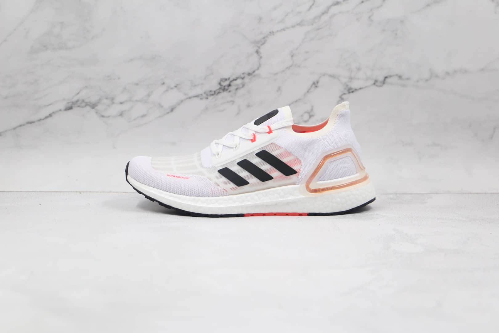 阿迪达斯Adidas ULTRABOOST S.RDY纯原版本网面白黑橘色UB爆米花跑鞋原档案数据开发 (ID:65688) - 图片1
