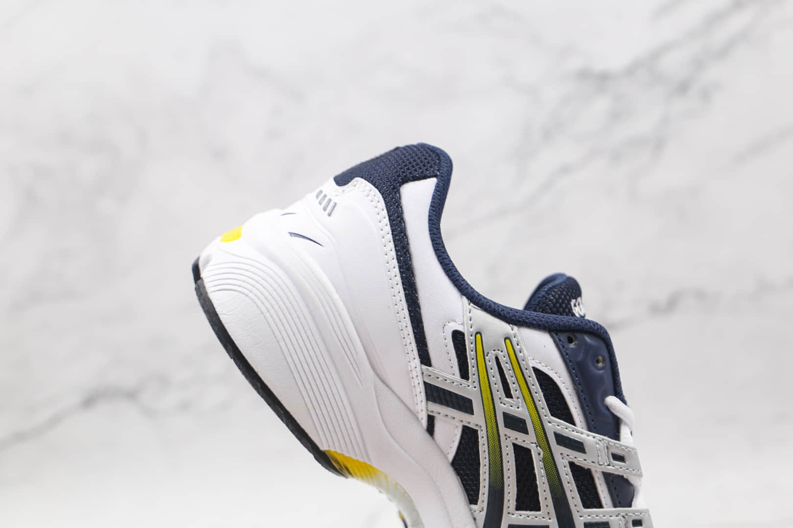 亚瑟士ASICS GEL-1090纯原版本白深蓝敏感内容复古跑鞋原楦头纸板打造 货号:1021A275-400