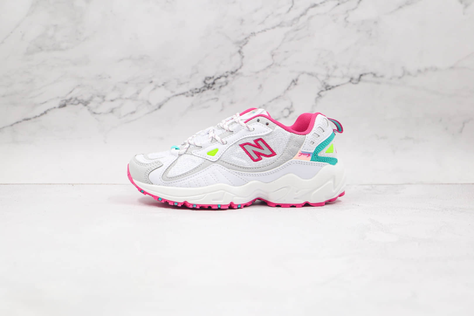 新百伦New Balance ML703纯原版本复古NB703白红色3m反光慢跑鞋原盒原标 (ID:65822) - 图片1