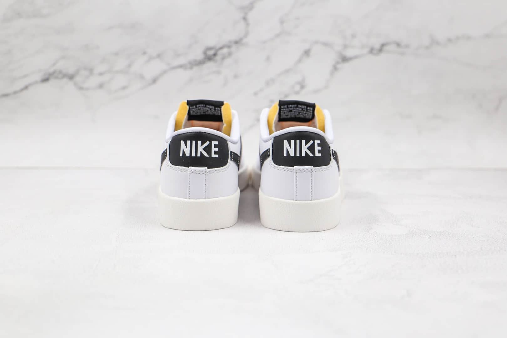 耐克Nike Blazer Low '1977 VNTG纯原版本低帮开拓者白黑色板鞋原盒原标 货号:DC4769-102