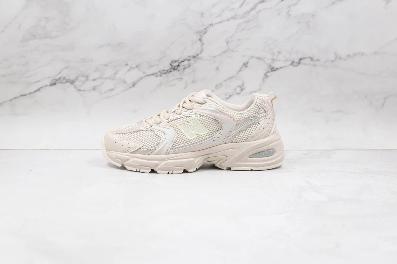 新百伦New Balance 530公司级版本小红书爆款网面复古跑鞋NB530奶茶色原档案数据打造 (ID:66431) - 图片1