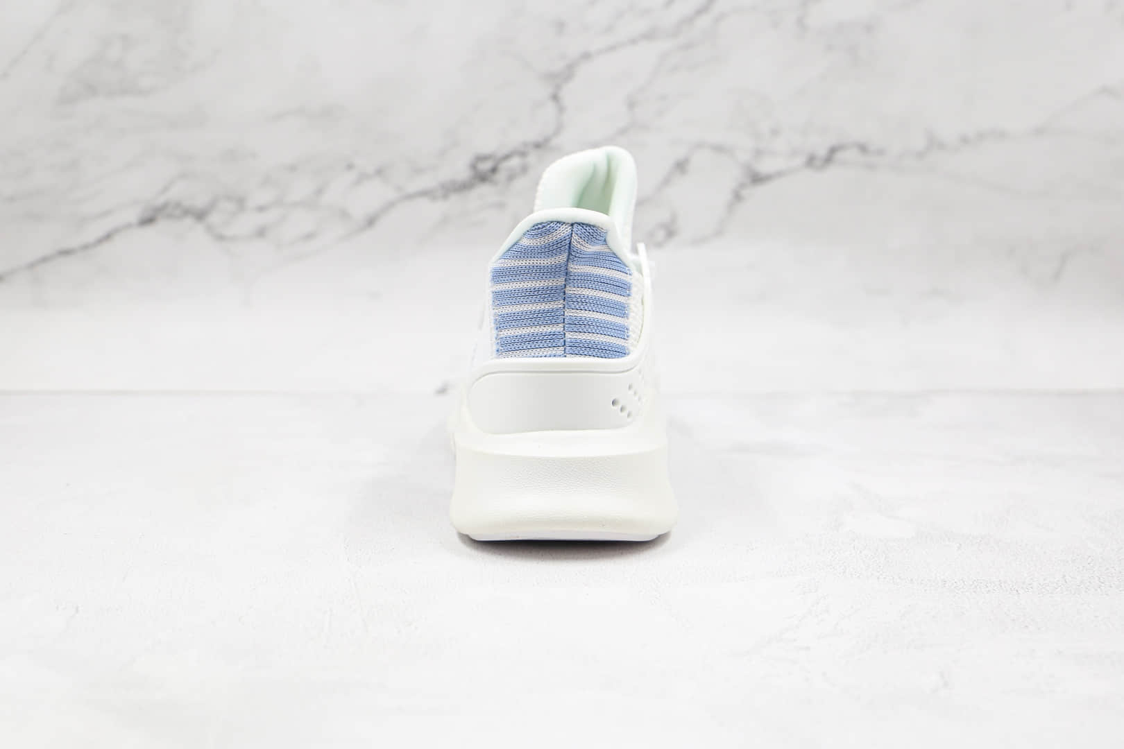 阿迪达斯Adidas EQT BASK ADV纯原版本三叶草支撑者系列白蓝色针织EQT慢跑鞋原档案数据开发 货号:AC7354