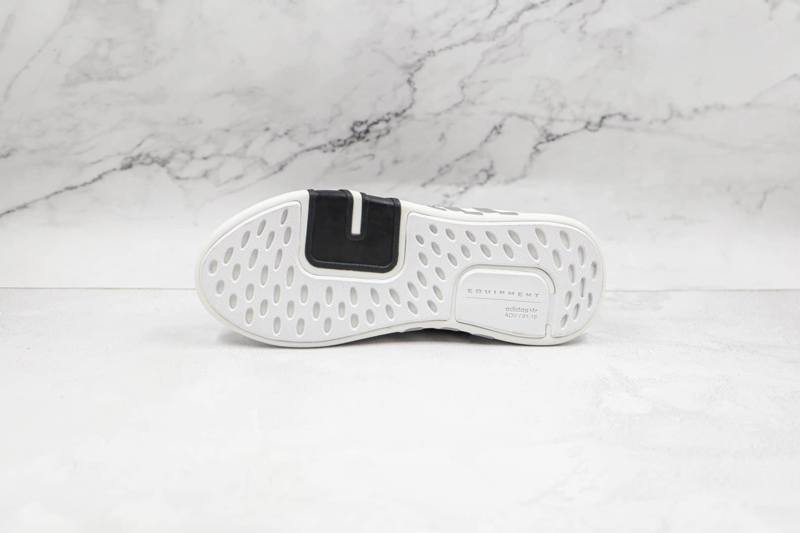 阿迪达斯Adidas EQT BASK ADV纯原版本三叶草支撑者系列黑绿色EQT慢跑鞋原楦头纸板打造 货号:CQ2993