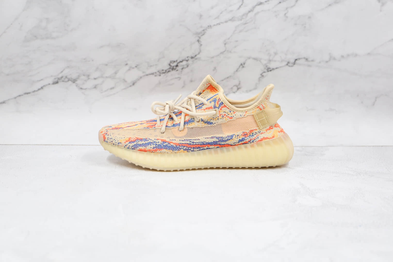 阿迪达斯Adidas Yeezy Boost 350 V2 MX Oat纯原版本椰子350V2暴龙兽燕麦三色迷彩爆米花跑鞋原盒原标 货号:GW3773