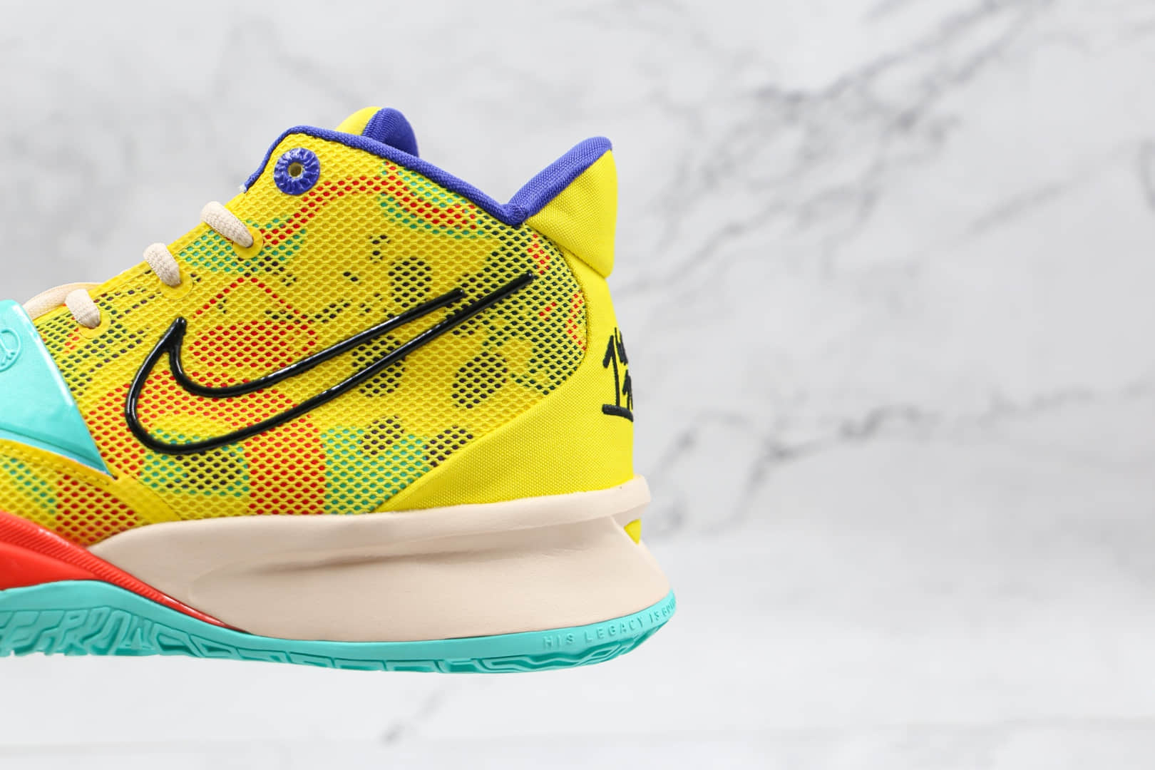耐克Nike Kyrie 7 EP纯原版本欧文7代电动敏感内容篮球鞋内置气垫支持实战 货号：CT4080-700