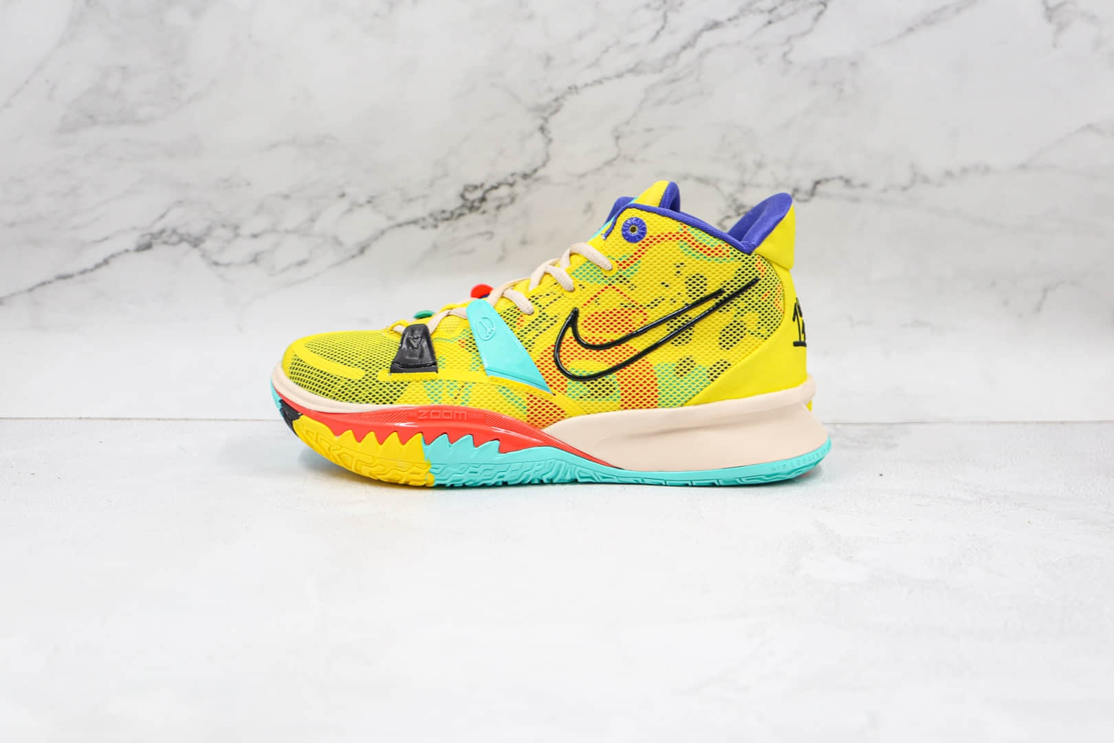 耐克Nike Kyrie 7 EP纯原版本欧文7代电动敏感内容篮球鞋内置气垫支持实战 (ID:66929) - 图片1