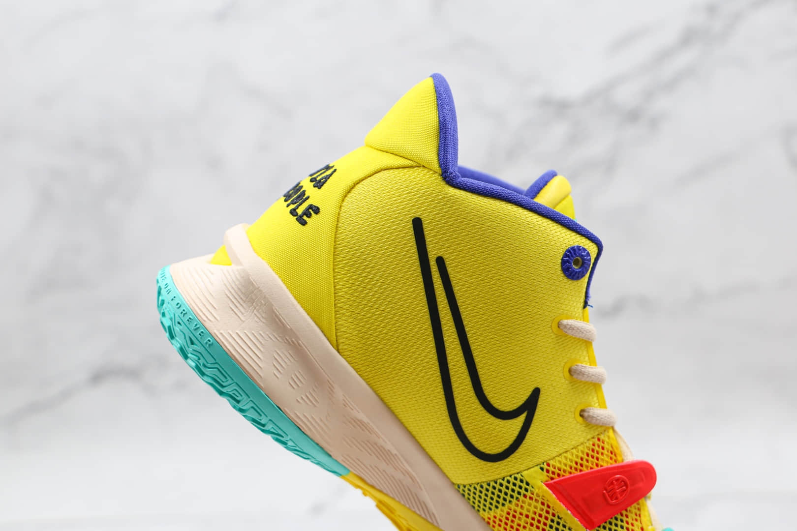 耐克Nike Kyrie 7 EP纯原版本欧文7代电动敏感内容篮球鞋内置气垫支持实战 货号：CT4080-700
